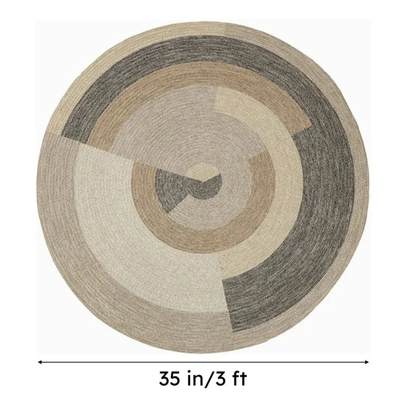 Arto Chroma Round Cotton Rug media 8