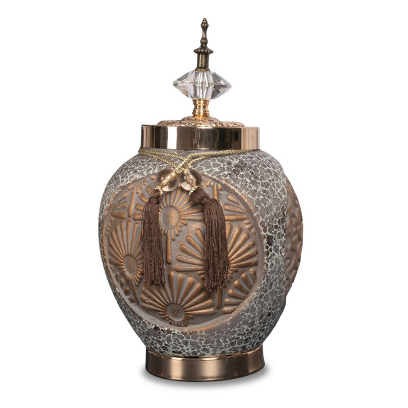 Fogstream Ceramic Jar Showpiece - Large media 5