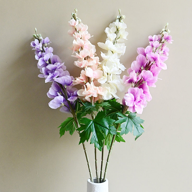 Solene Artificial Flower Stick - Peach media 3