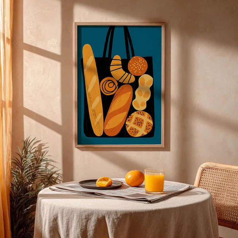 BreadClassics Archival Canvas Wall Art - Brown media 4