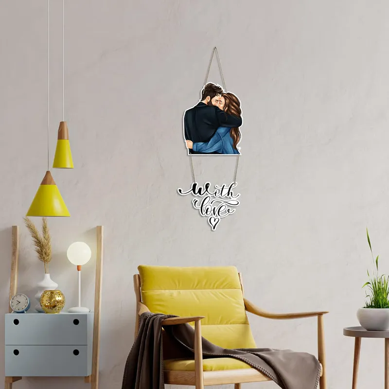 Couple With Love II Polyester & MDF Wall Hanging media 3