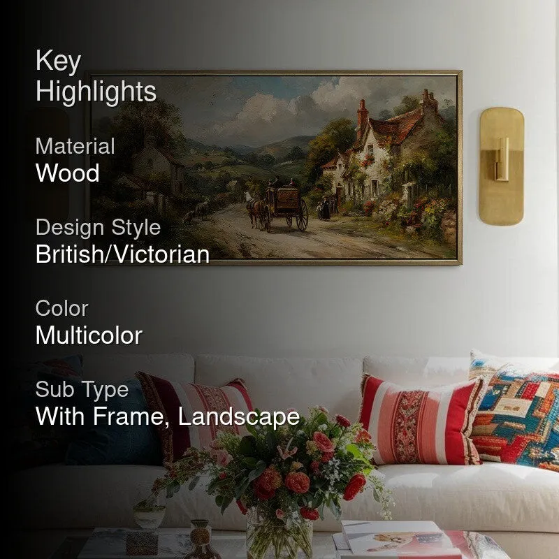 Verdant Cottage Row Wall Art media 2