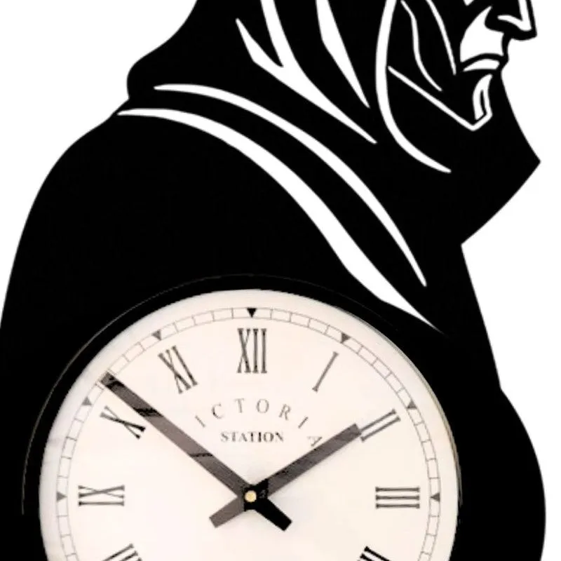 Valor Steel Analog Wall Clock - Black media 5