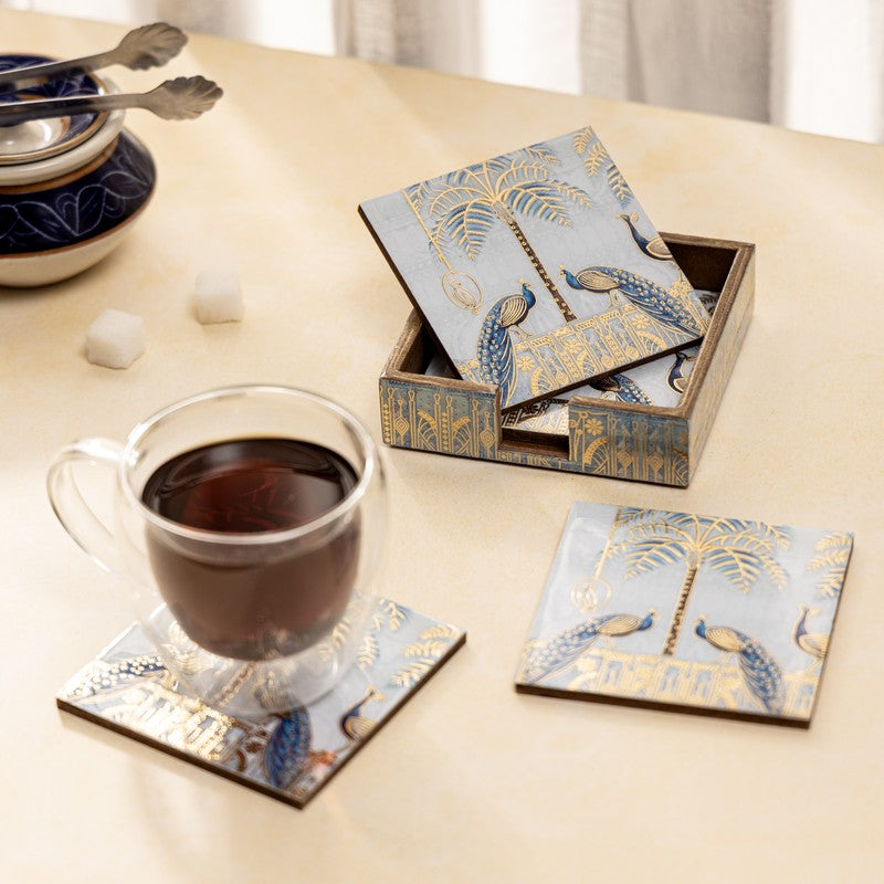Whitmore Mango Wood Serving Tray Set - Six Piece Set media 8