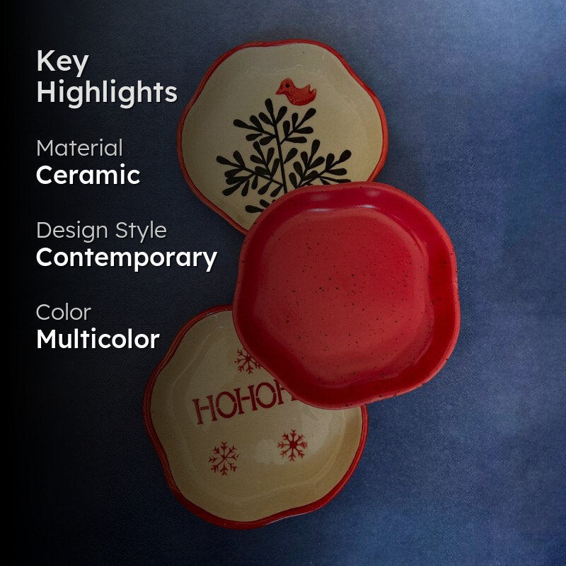 Heraum Ceramic Platter - Set of Three media 2