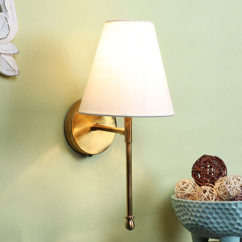 Joan Glass & Iron Wall Lamp