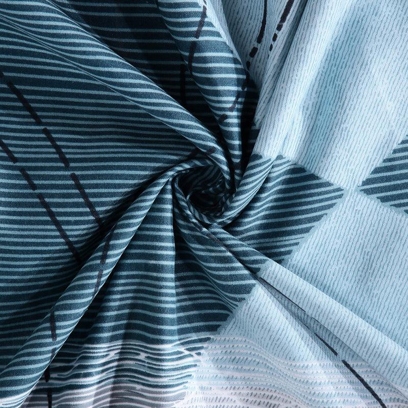 Jasper Geometric Bedsheet - 150 GSM media 6
