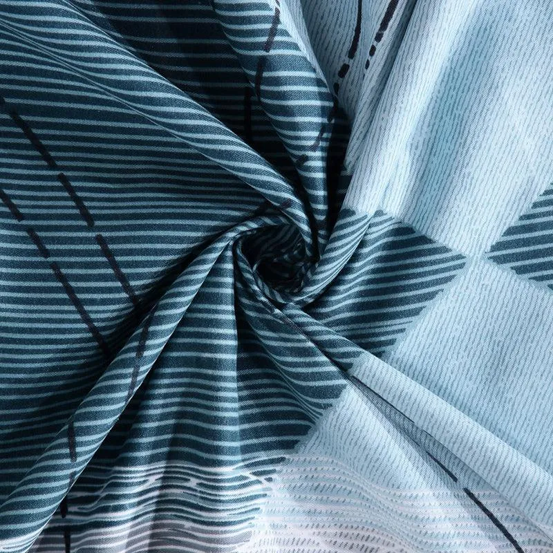Jasper Geometric Bedsheet - 150 GSM media 6