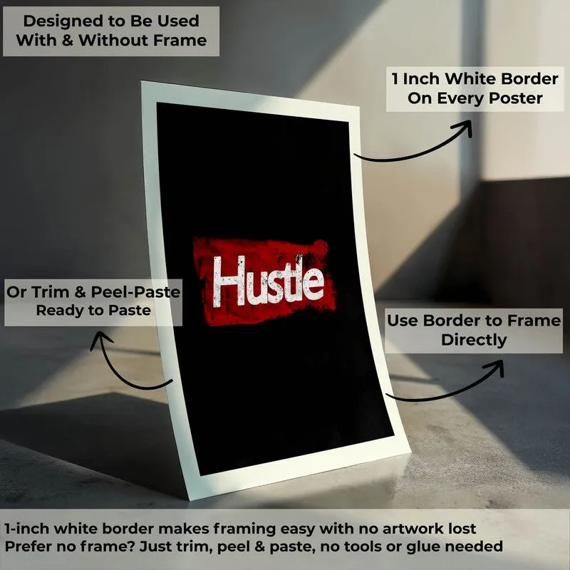 Hustle Vibe Wall Poster media 10