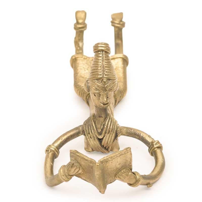 Tribal Knowledge Dhokra Showpiece media 6