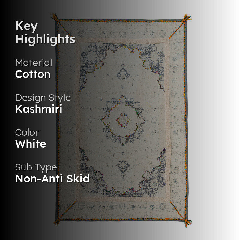 Neira Handwoven Cotton Rug media 2
