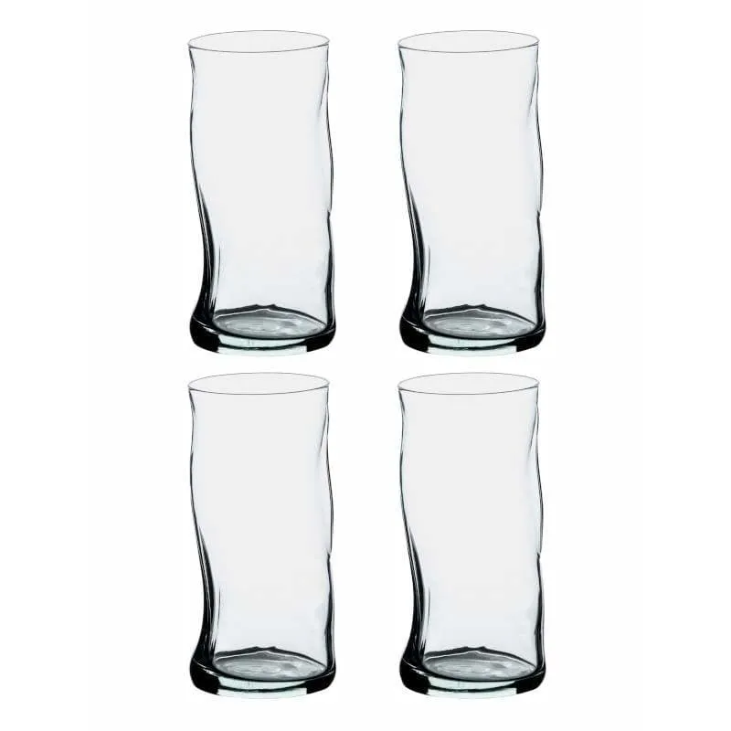 Pasabahce Curvisoy Glass Tumbler (440 ML) - Set Of Four media 3