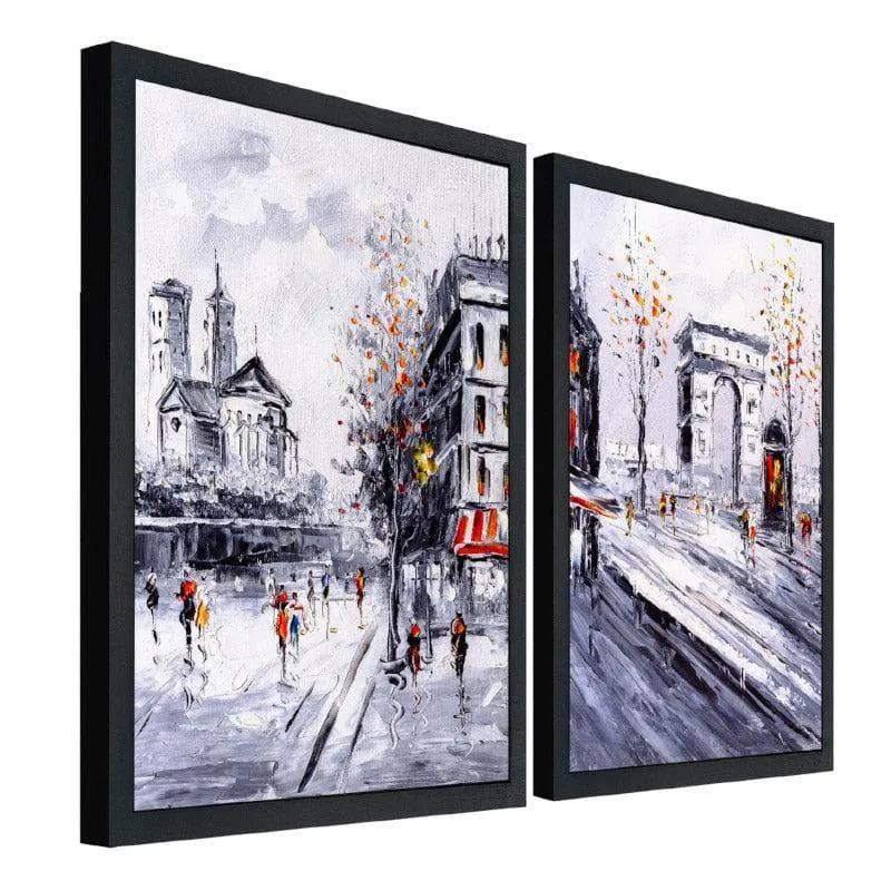 Busy Town Wall Art - Set Of Two media 5