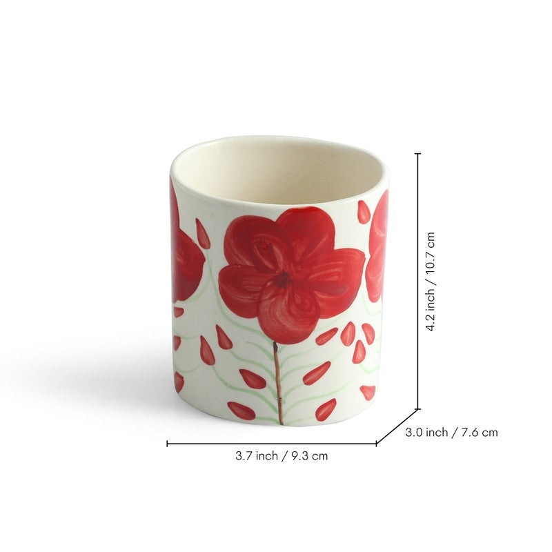 Scarlet Bloom Bathroom Set - Three Piece Set media 6