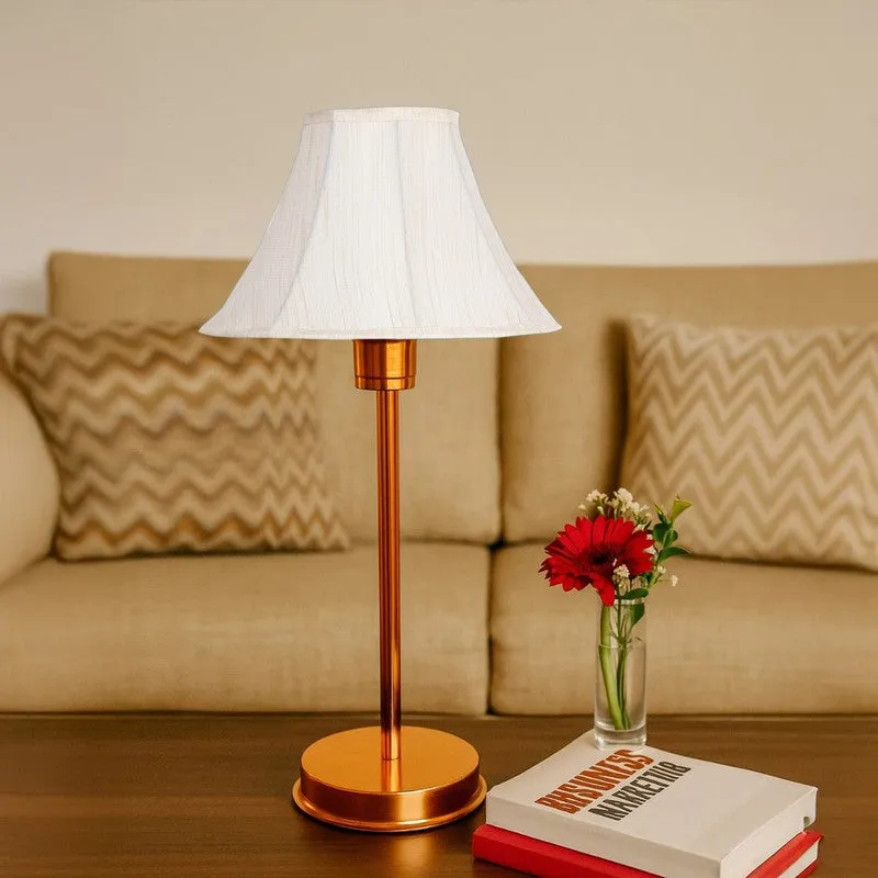 Kavira Auro Metal Table Lamp - OffWhite media 4