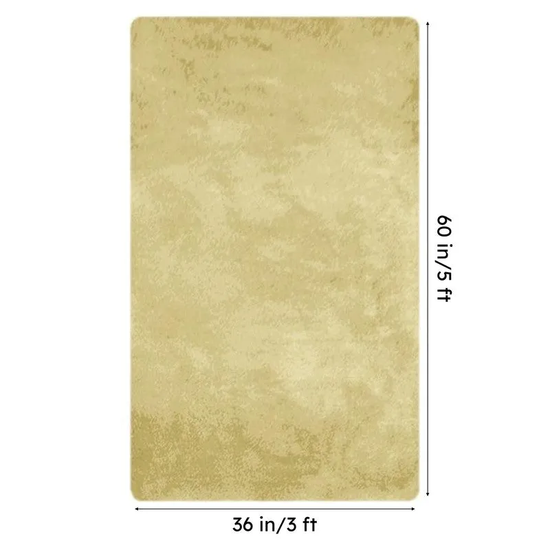 Ruffle Luxe Area Rug - Gold media 8