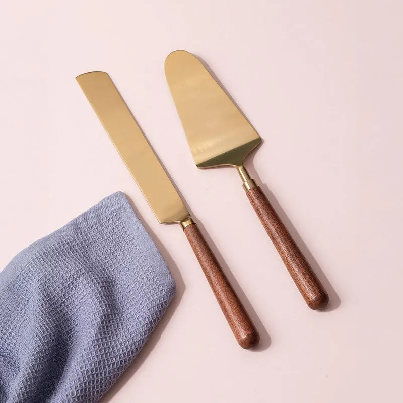 Brawnie Cake Server - Set Of Two media 1