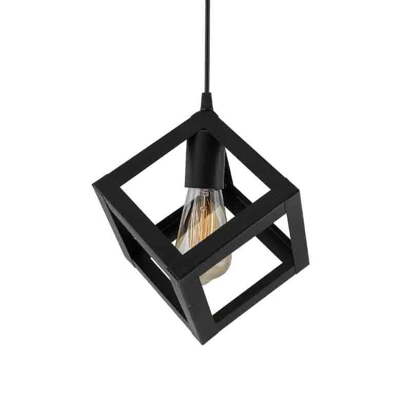 Cube Metal Ceiling Lamp media 5
