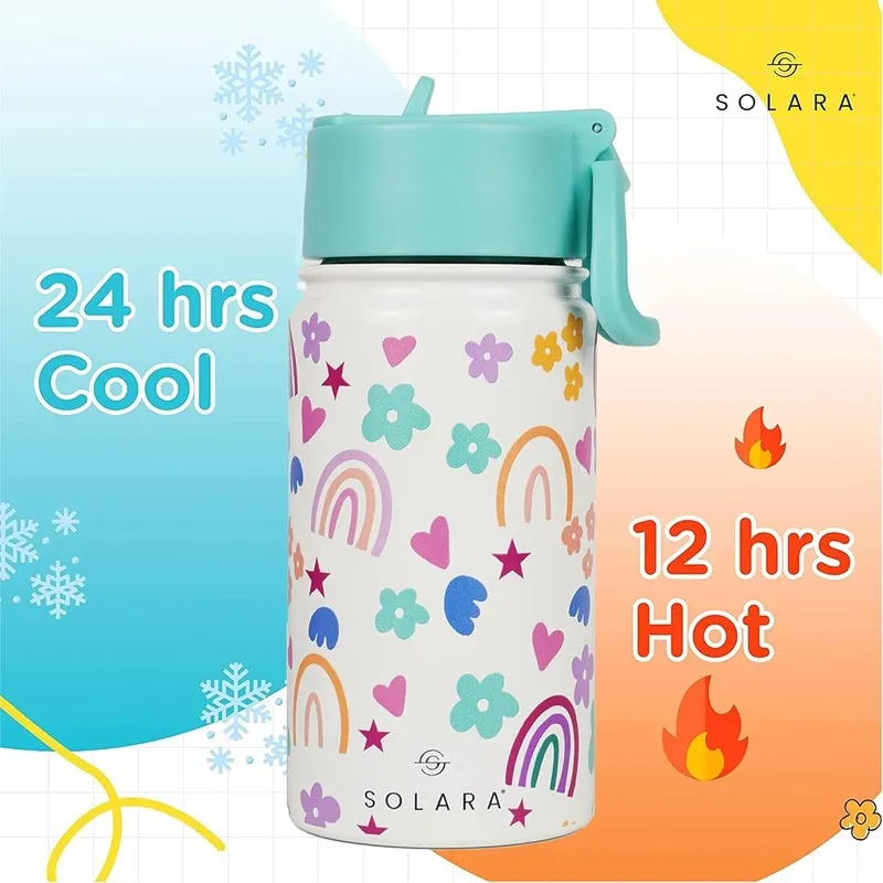 Solara Insulated Stainless Steel Bottle (450 mL) media 4