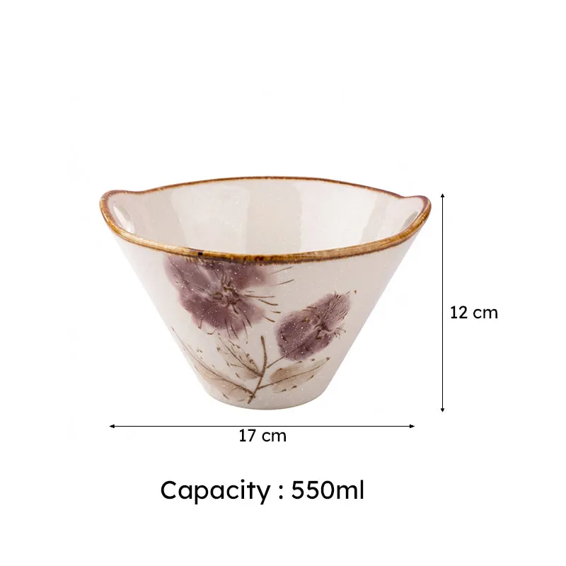 NovaServe 2 Ramen Bowls With Chop Stick (550 Ml Each) - Set of Two media 8