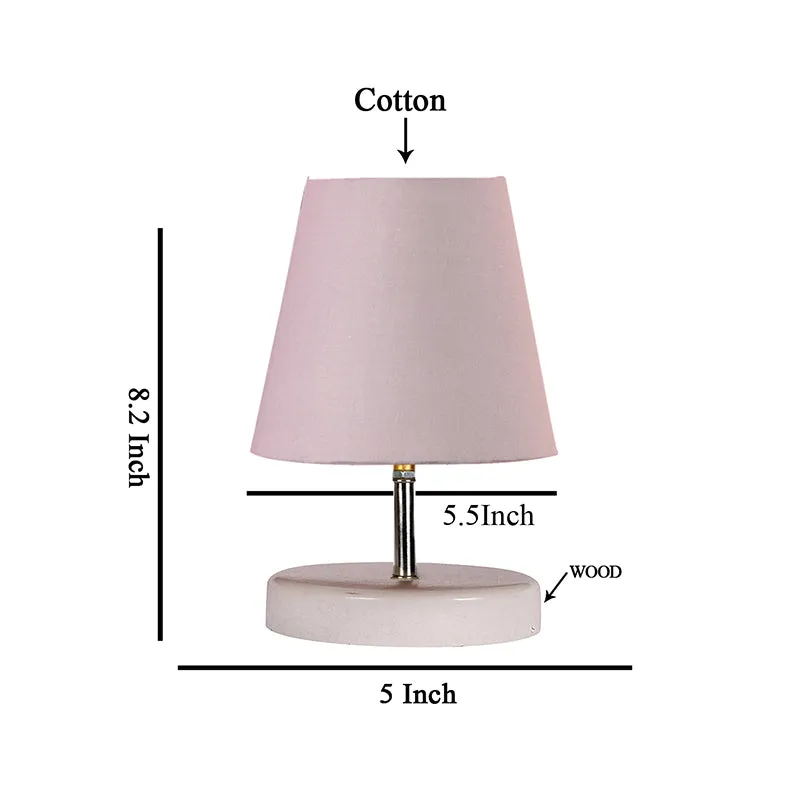 Vero Fabric Table Lamp - Grey,White media 4