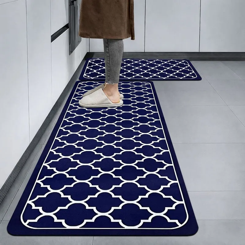 CleanLine Comfort Rubber Kitchen Floor Mats - Set of Two media 3