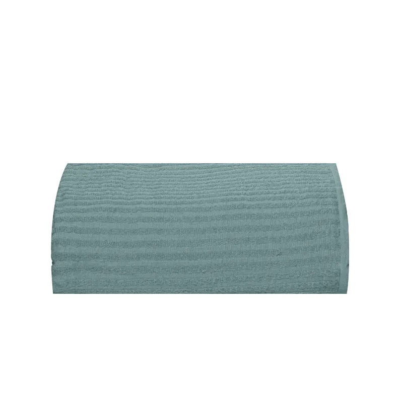 Micro Cotton LuxeDry Striped Bath Towel - Green media 5