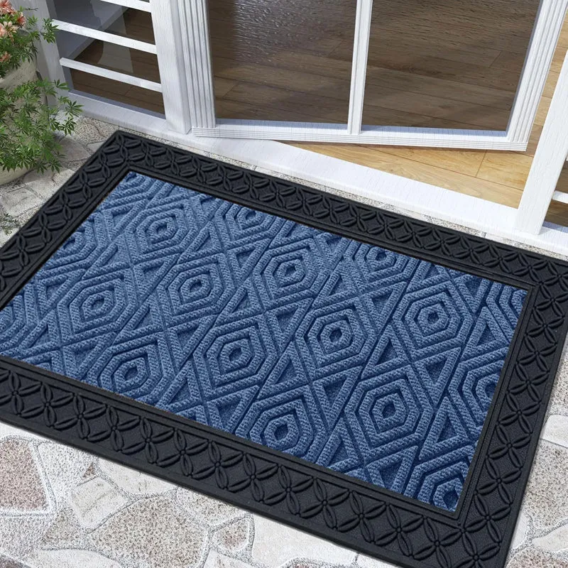 Coire Hexa Coir Door Mats - Blue media 3