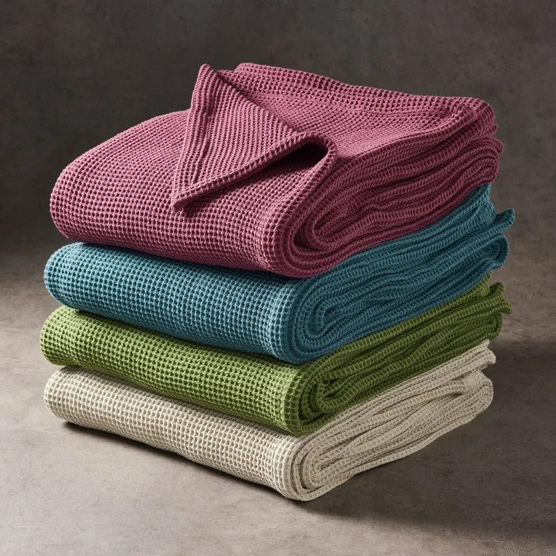 Soothara Cotton Blankets - Beige media 5