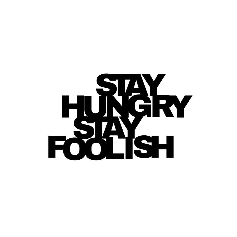 Stay Hungry Iron Wall Accent media 3