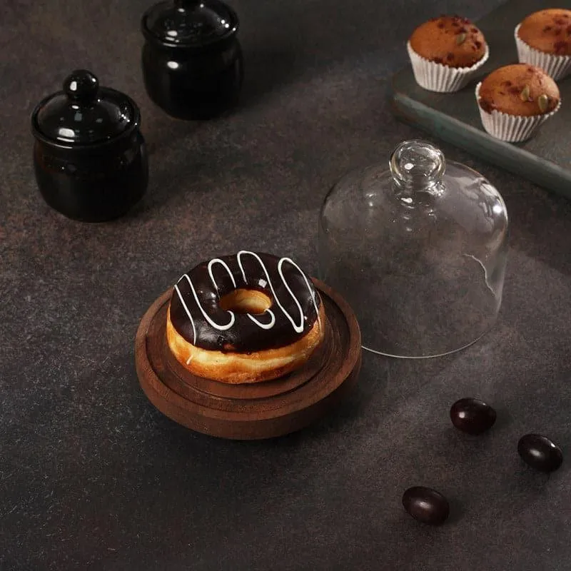 Emmett Cake Stand With Dome media 3