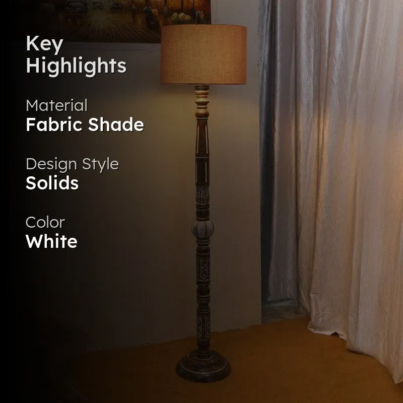 Colton Dona Floor Lamp - Grey media 2