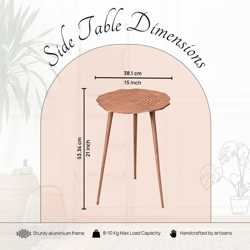 Amalyn Accent Table (Copper) - Set Of Two media 6