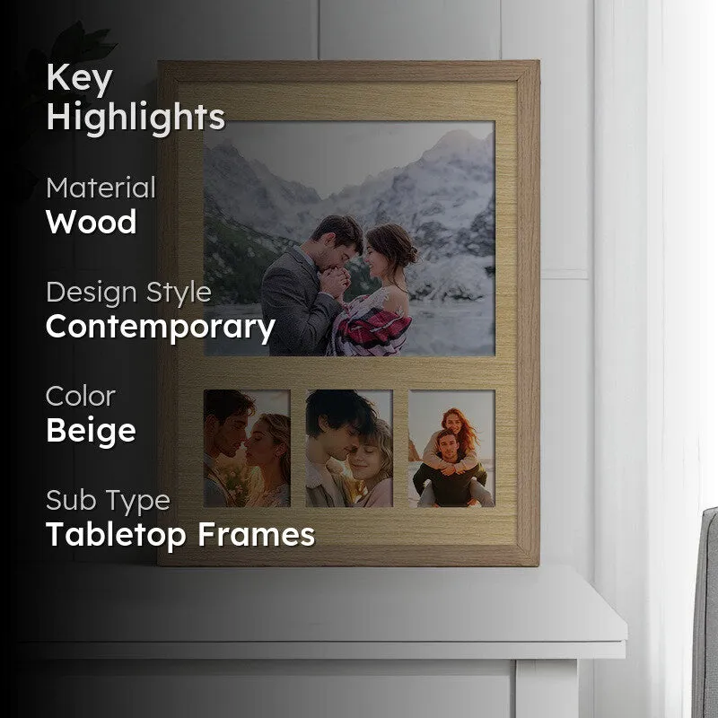Memo Collage Photo Frame - Beige media 2