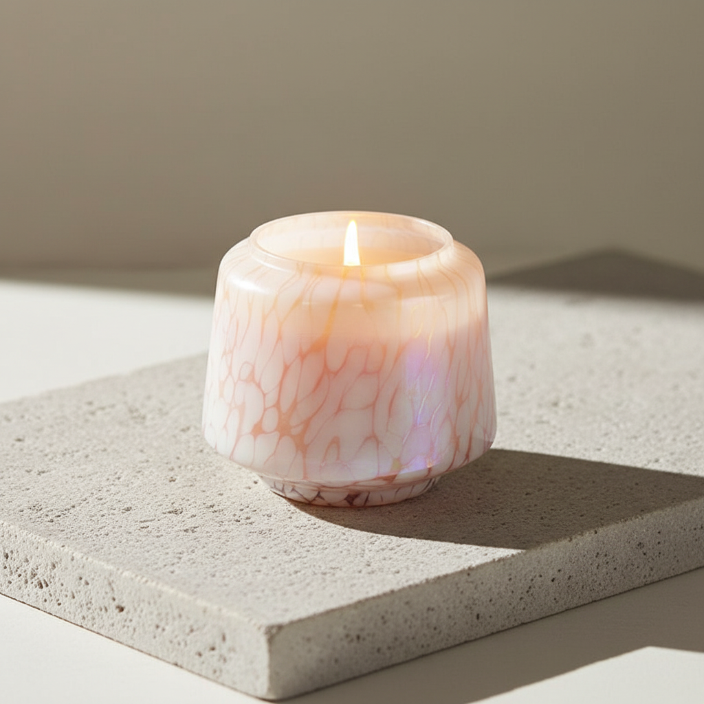 Spring Thaw Pink Peony Scented Wax Candle