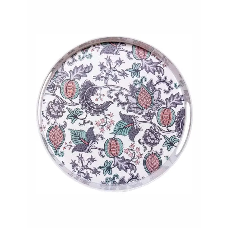 Fleur Da'Ethnix Round Serving Tray media 3
