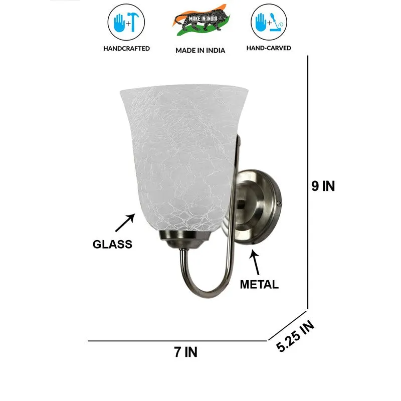 Warm Glow Glass Wall Lamp media 9