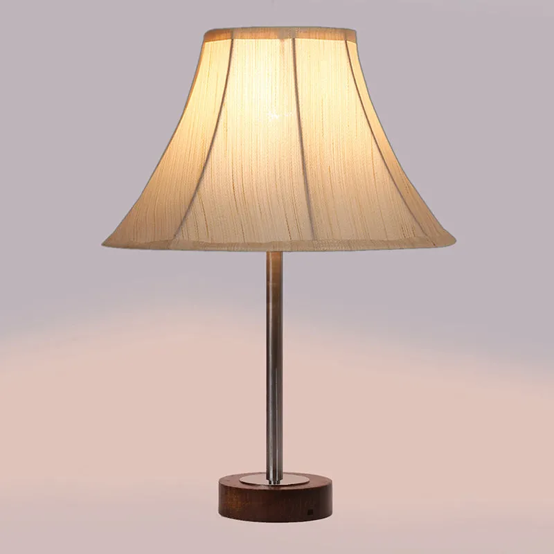 Ceylon Arc Rodin Wooden Table Lamp - OffWhite media 6