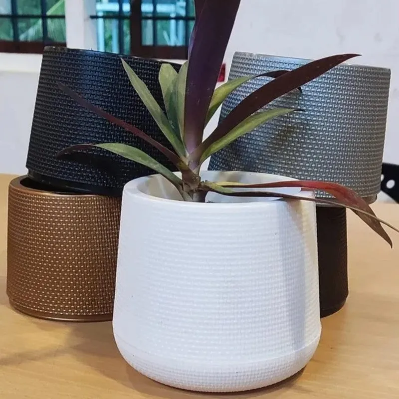 Pure Stem Pot - White media 4