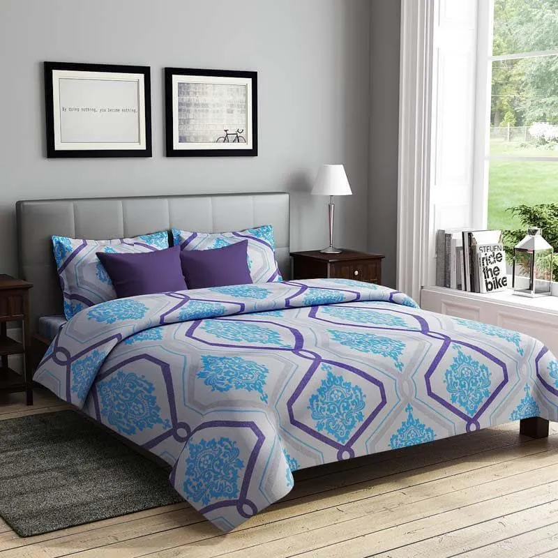 Dominic-Ray Microfiber Bedsheet - 220 GSM media 1