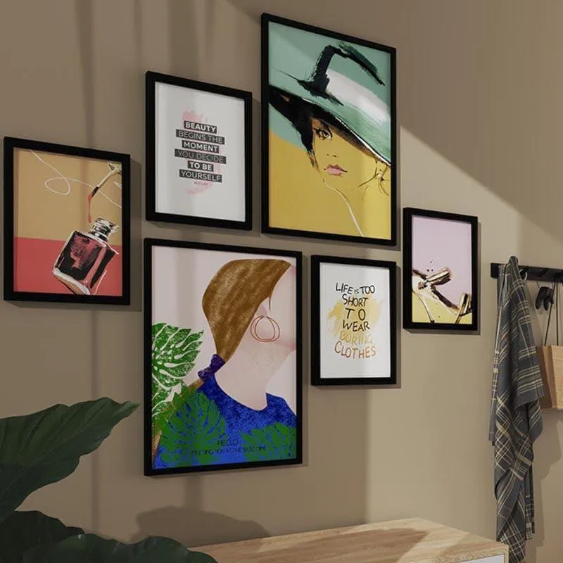 Fashion Street Wall Art - Set Of Six media 1