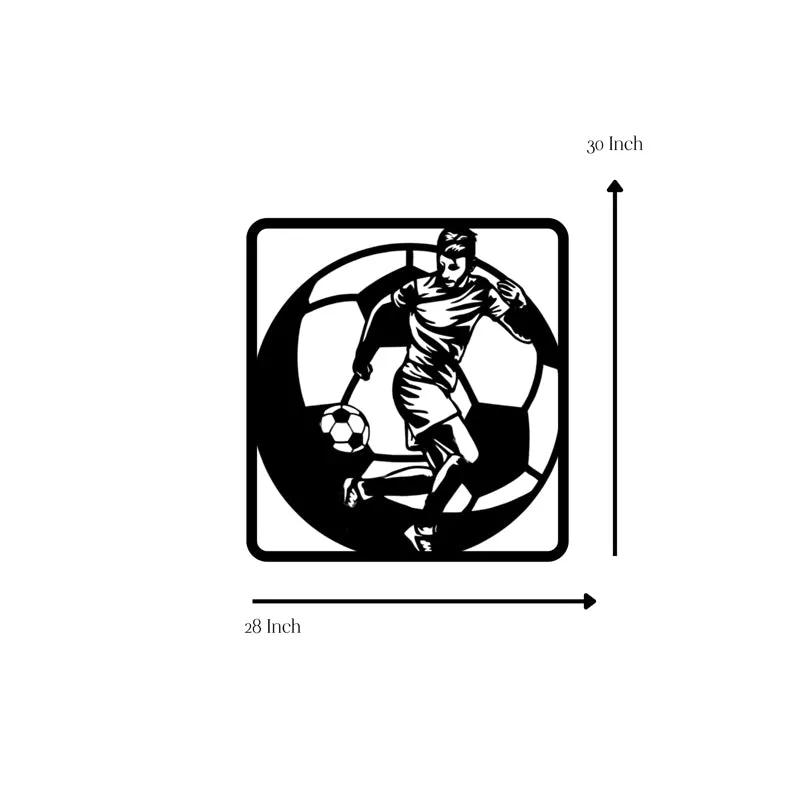 Soccer Legend Iron Wall Accent media 5