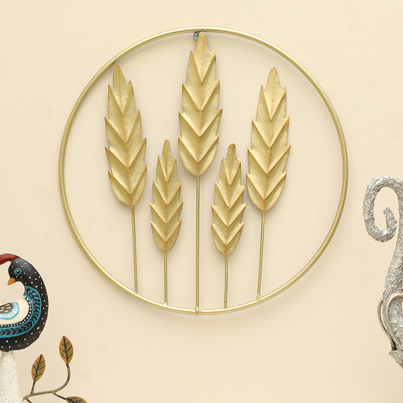 Woven Petals Metal Wall Accent