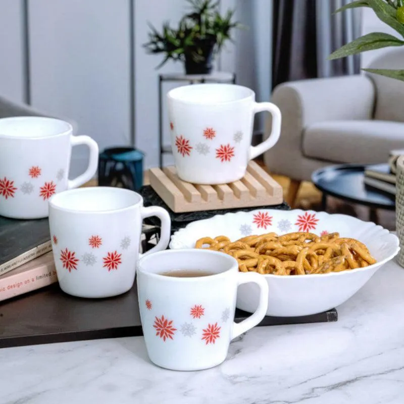 Cello Carsa Floral Tea & Snack Set - Five Piece Set media 1