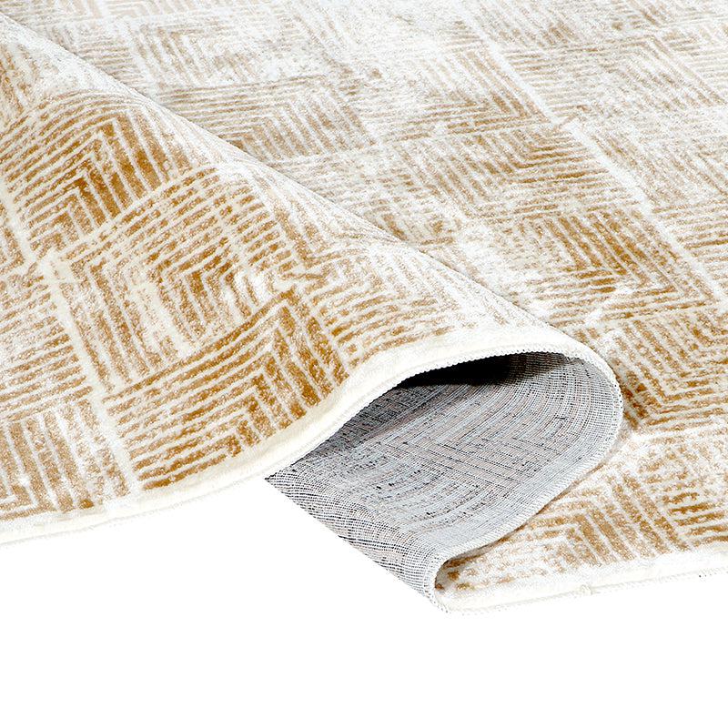 Merca Non-Anti Skid Nylon Runner Rug - Beige media 4