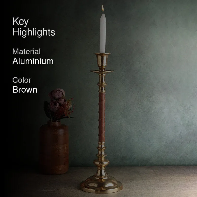 Bijou Lume Candle Holder - Brown media 2