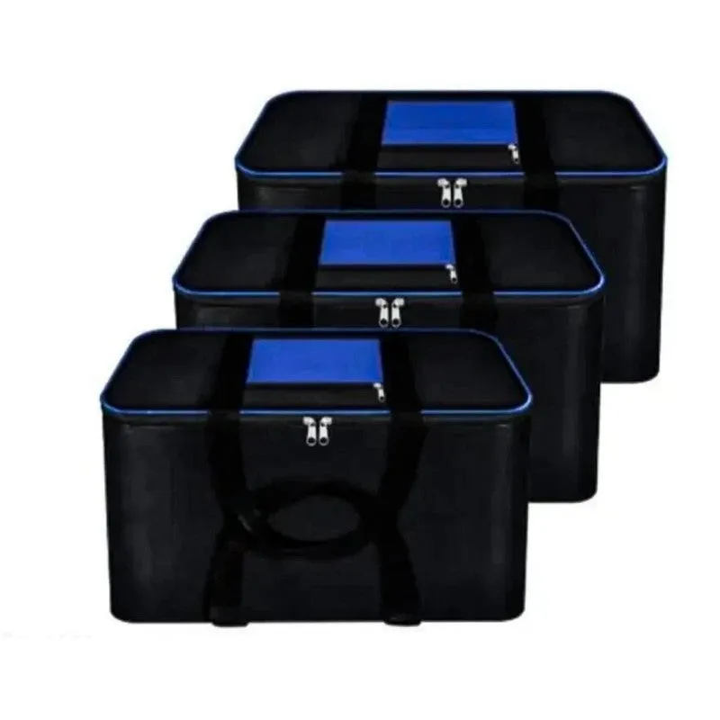Laxis StackEase Nylon Cloth Organizers - Set Of Three media 3