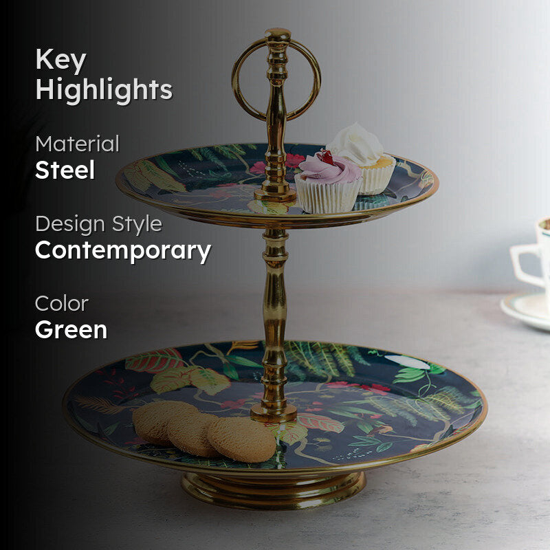 India Circus Aavni Tiered Platter media 2