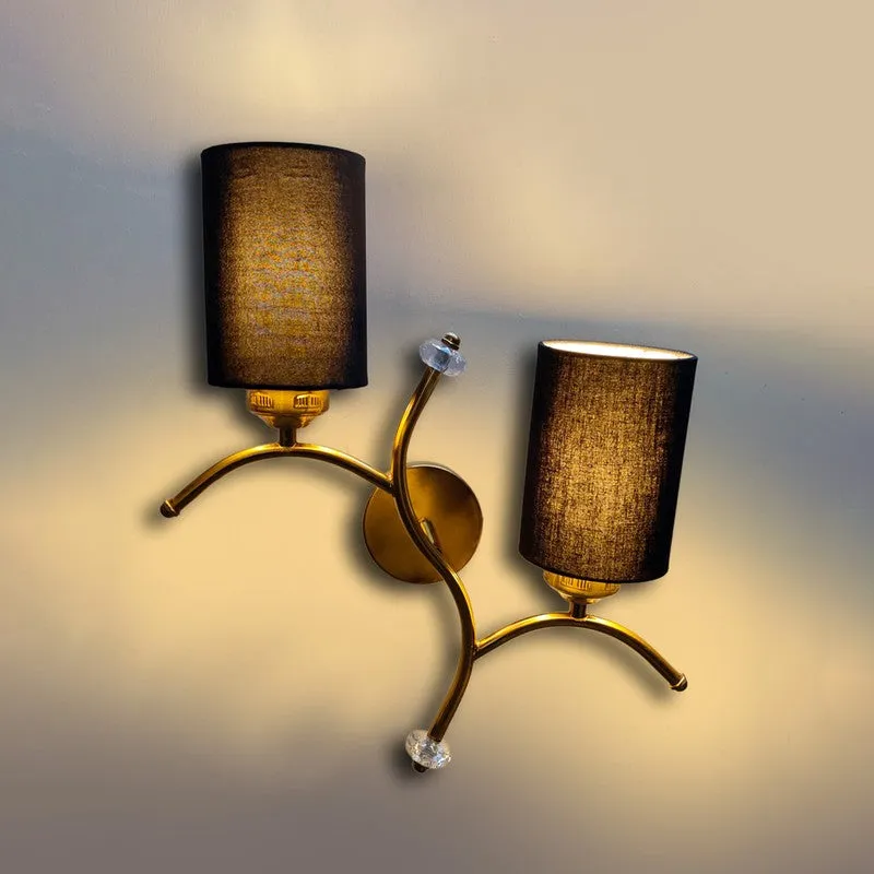 LumiBranch Dual Cotton Wall Lamp - Black media 5
