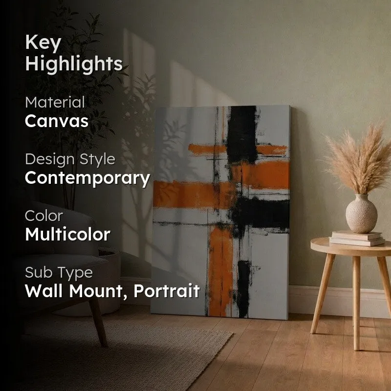 Modern Block Fusion Canvas Wall Art media 2